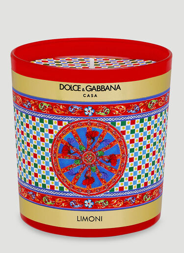 Dolce & Gabbana Casa Scented Candle - Lemon Multicoloured wps0690043