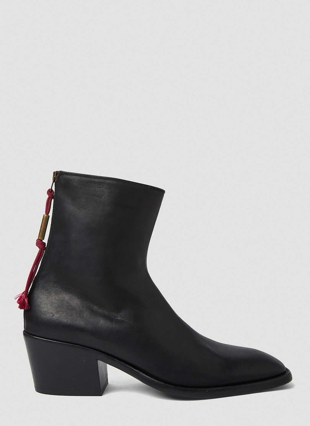 Acne black boots sales