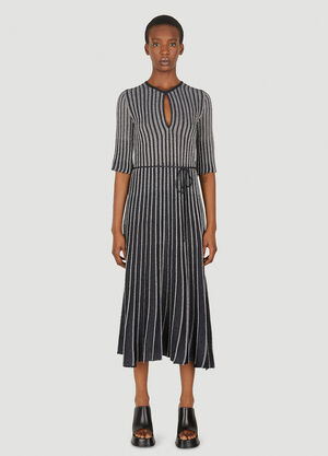 Stella McCartney Everyday Evening Pleats Dress Black stm0254001