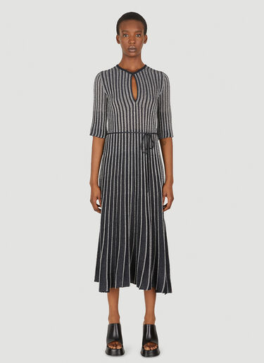 Stella McCartney Everyday Evening Pleats Dress Black stm0249005