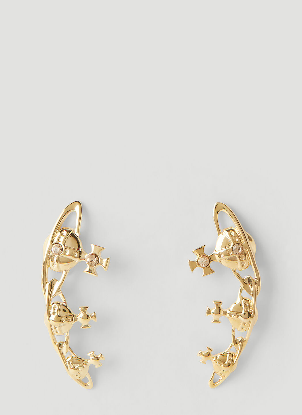 Vivienne Westwood Candy Earrings in Gold LN CC