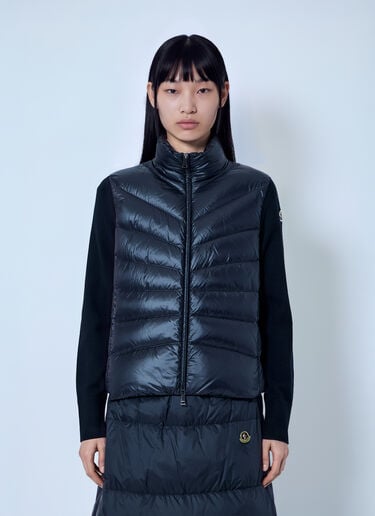 Moncler 羊毛填充开衫 黑色 mon0254043