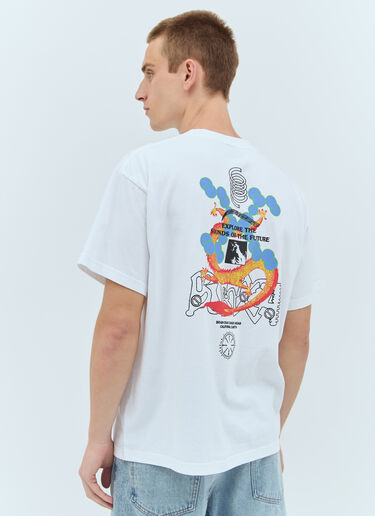 Brain Dead Future Sounds T-Shirt White bra0156026