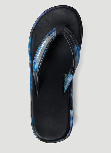 Coperni Holographic Platform Sandals Black cpn0252013