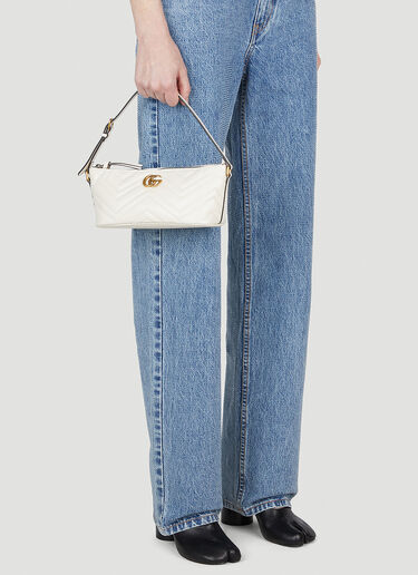 Gucci Marmont 单肩包 白色 guc0252017
