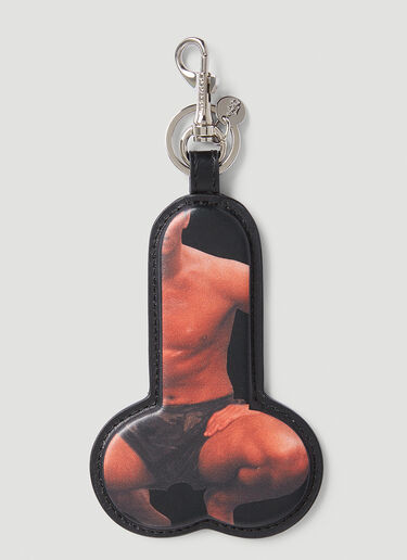 JW Anderson Penis Keyring Black jwa0354004