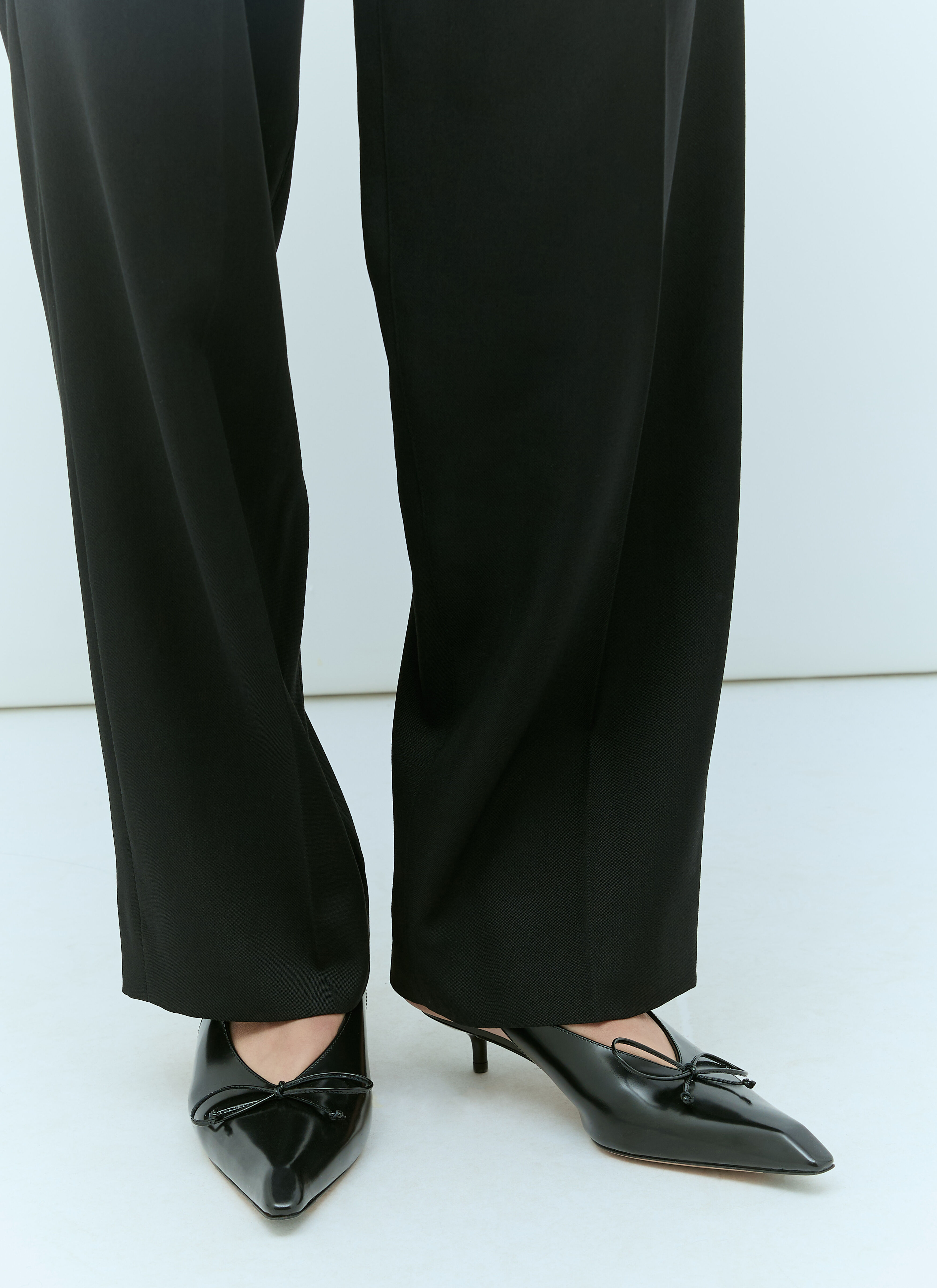 Les Slingbacks Duelo Haut Heels in Black