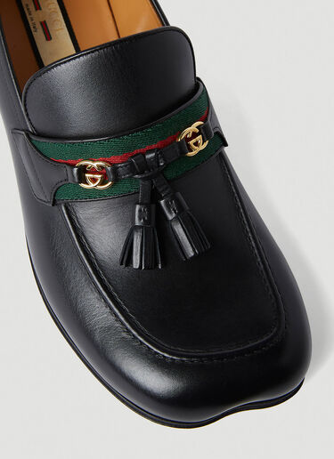 Gucci タッセルローファー ブラック guc0152309