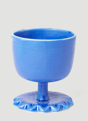 Paula Canovas del Vas 花朵造型杯 蓝色 pcd0350017