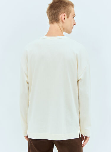 Lemaire 긴팔 티셔츠  크림 lem0158010