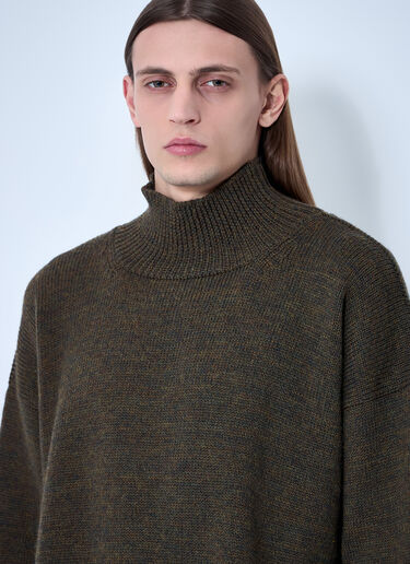 MHL by Margaret Howell Wool Sweater Brown mhl0158002