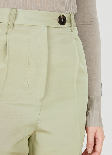 Peter Do Twisted Seam Pants Green ptd0248003