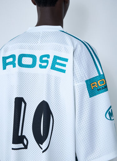 로고 모티프 풋볼 셔츠 Martine Rose 로고 모티프 풋볼 셔츠 화이트 mtr0159005