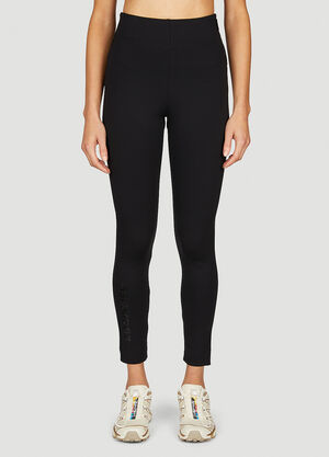 Saint Laurent Jersey Leggings Black sla0254036