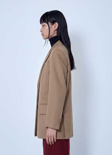 LN-CC® - Max Mara: Olimpia Double-Breasted Blazer - Camel Max Mara Olimpia Double-Breasted Blazer Camel max0266056