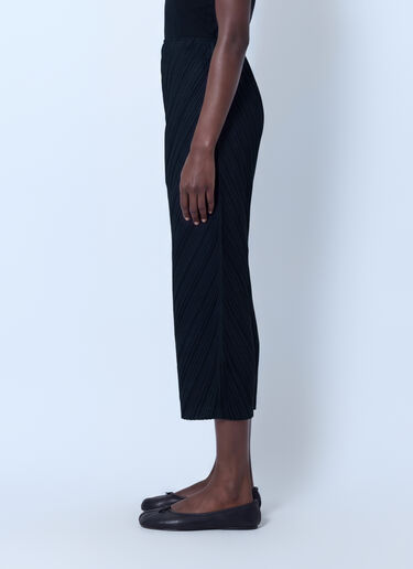 LN-CC® - Pleats Please Issey Miyake: Thicker Bottoms 1 Trousers - Black Pleats Please Issey Miyake Thicker Bottoms 1 Trousers Black plp0266058