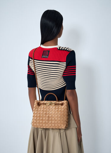 スモール アンディアーモ ハンドバッグ Bottega Veneta スモール アンディアーモ ハンドバッグ キャメル bov0262006