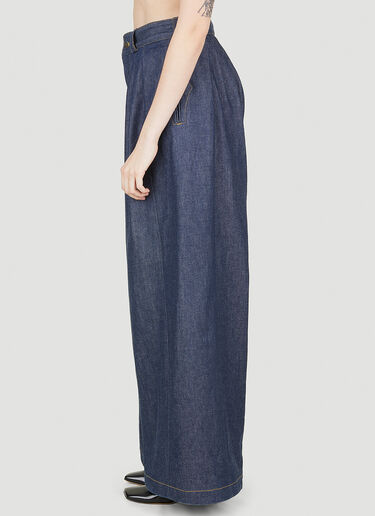 Pleated Jeans Maison Margiela Pleated Jeans Blue mla0250006