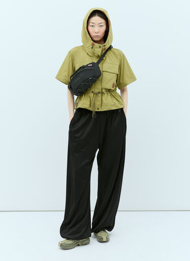 Moncler Grenoble 徽标贴花腰包 黑色 mog0255012