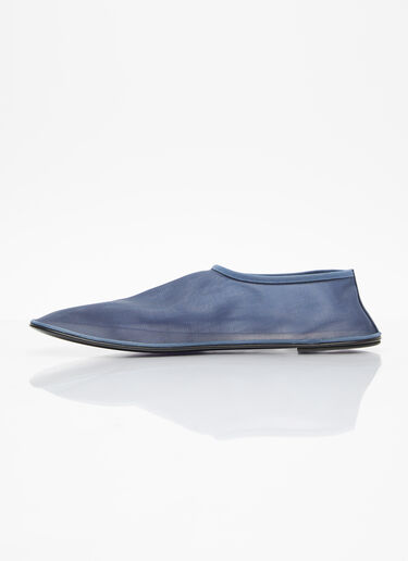 The Row Sock Mesh Flats Navy row0253049