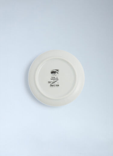 Fornasetti Tema e Variazioni N.397 Coaster White wps0691859