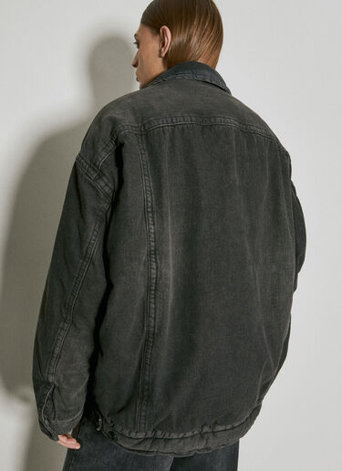 Maison Mihara Yasuhiro Padded Denim Jacket Black mmy0154010