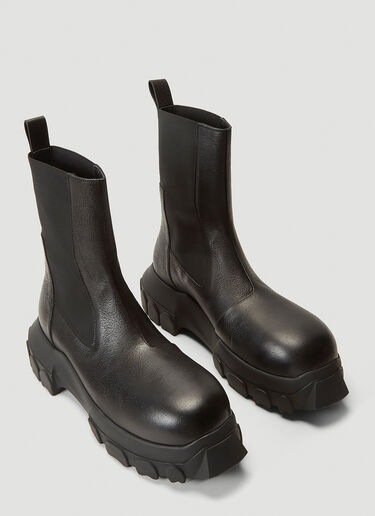 Rick Owens Mega Bozo Tractor Boots Black ric0142024