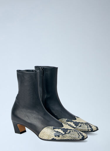 Khaite Nevada Ankle Stretch Boots Black kha0265035