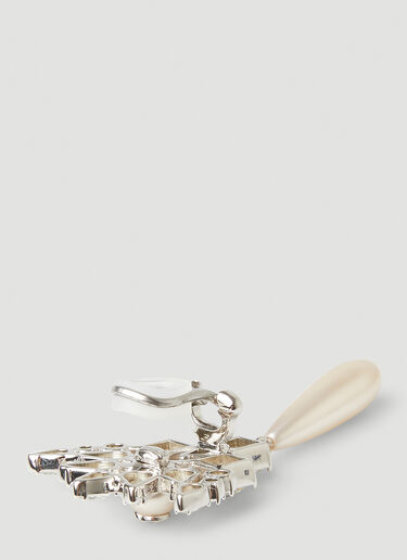 Gucci Interlocking G Crystal Earrings Silver guc0251002