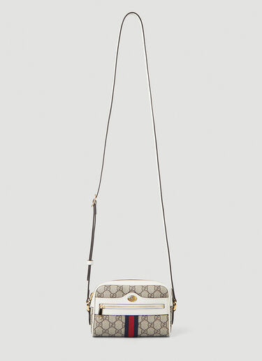 Gucci Ophidia Supreme Web Mini Shoulder Bag White guc0247336