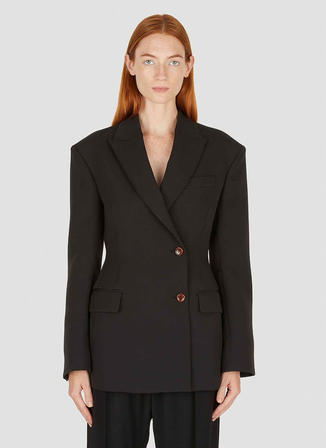 Acne black sales blazer