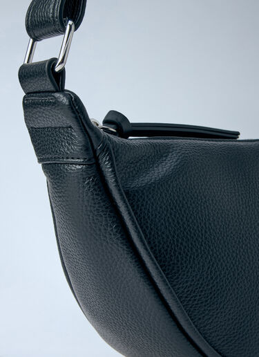 Half-Moon Leather Shoulder Bag Vivienne Westwood Half-Moon Leather Shoulder Bag Black vvw0263046