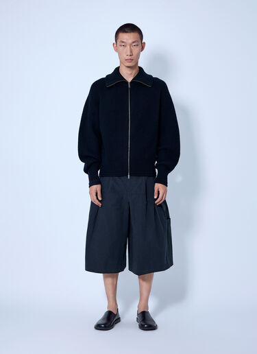 Entire Studios Blimp Full Zip Cardigan Black ent0166002