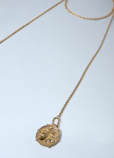 Layered Medals Necklace Chloé Layered Medals Necklace Gold chl0263110