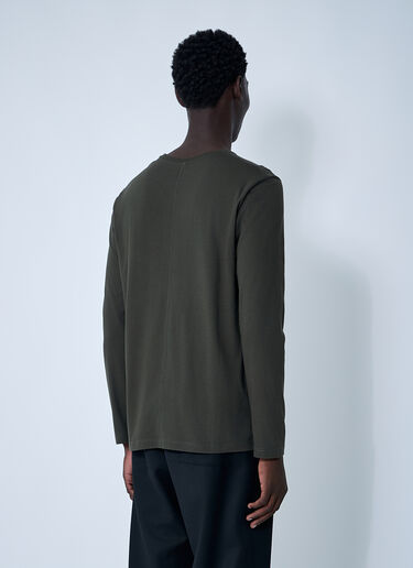 The Row 레온 긴팔 티셔츠  그레이 row0160023