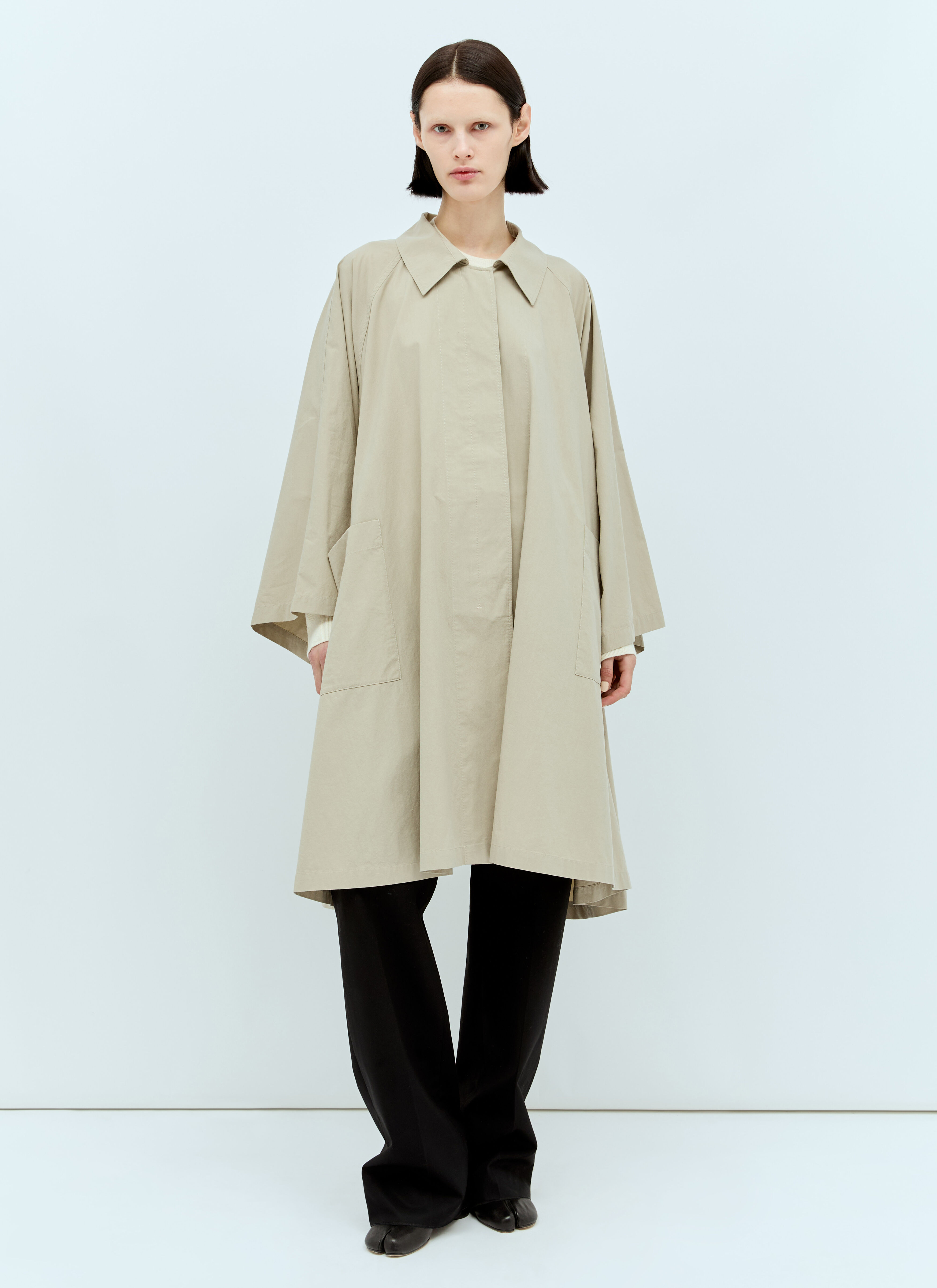 Our Legacy Leninster Trench Coat Blue our0257008