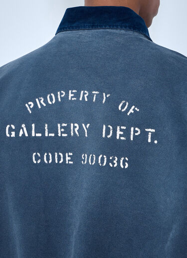 Gallery Dept. Zip-Front Jacket with Applique Patches Navy gdp0162059