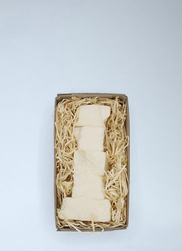 Malte van der Meyden Stacked Candle Sculpture White mav0356004