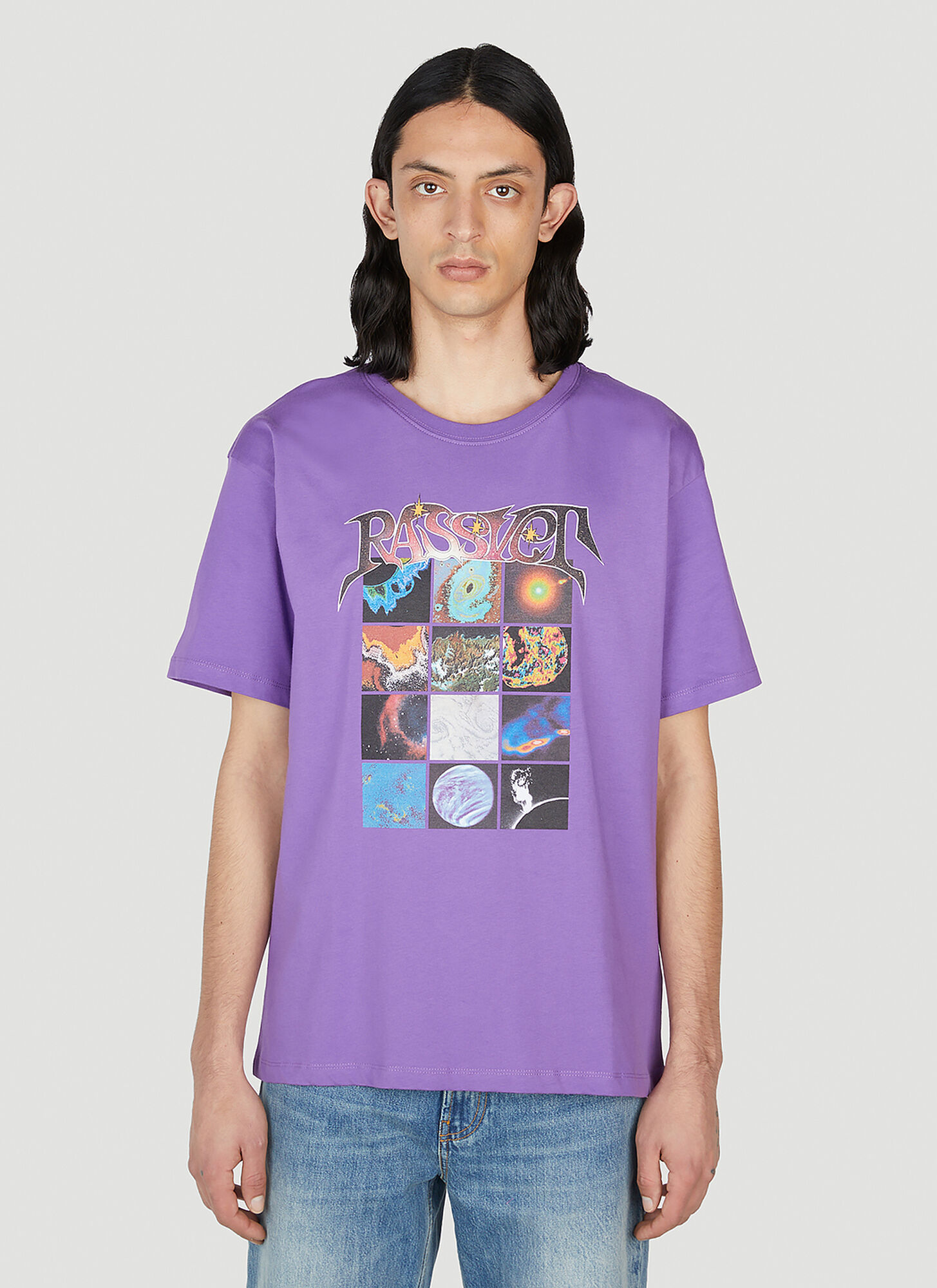 Rassvet Space T-shirt In Purple