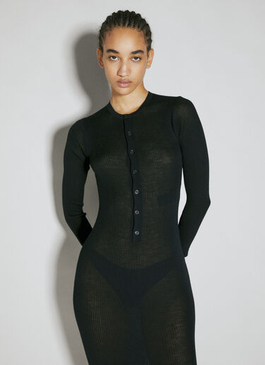 Danse Serafino リブドレス Ann Demeulemeester Danse Serafino リブドレス ブラック ann0254009