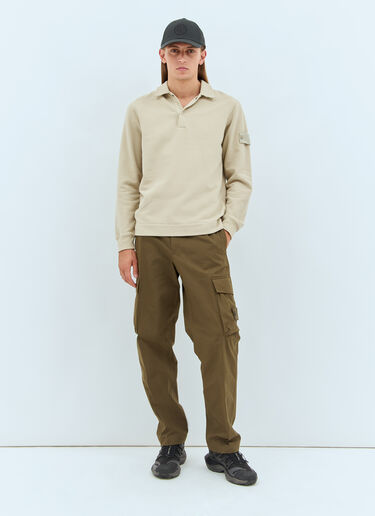 Ghost Polo Shirt Stone Island Ghost Polo Shirt Beige sto0158013