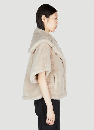 Max Mara Teddy Cape Jacket Sand max0253045