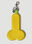 Thom Browne Penis Keyring Grey thb0349001