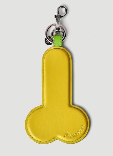 JW Anderson Penis Keyring Yellow jwa0351009