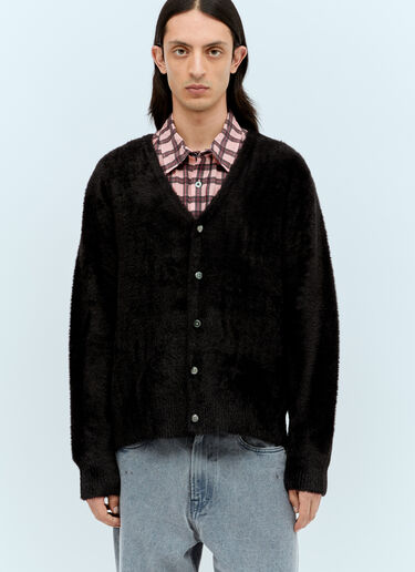 Stüssy Shaggy Cardigan Black sts0156010