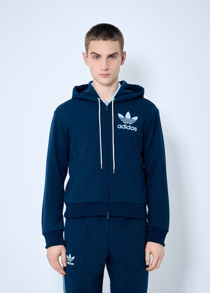 Moncler Track Hooded Zip-Up Sweateshirt Black mon0160026