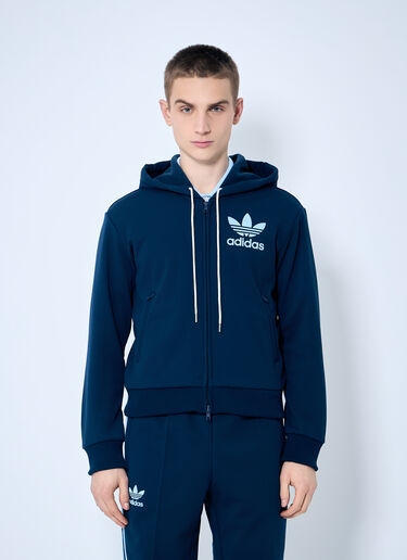 adidas by Wales Bonner Track Hooded Zip-Up Sweateshirt Navy awb0359016