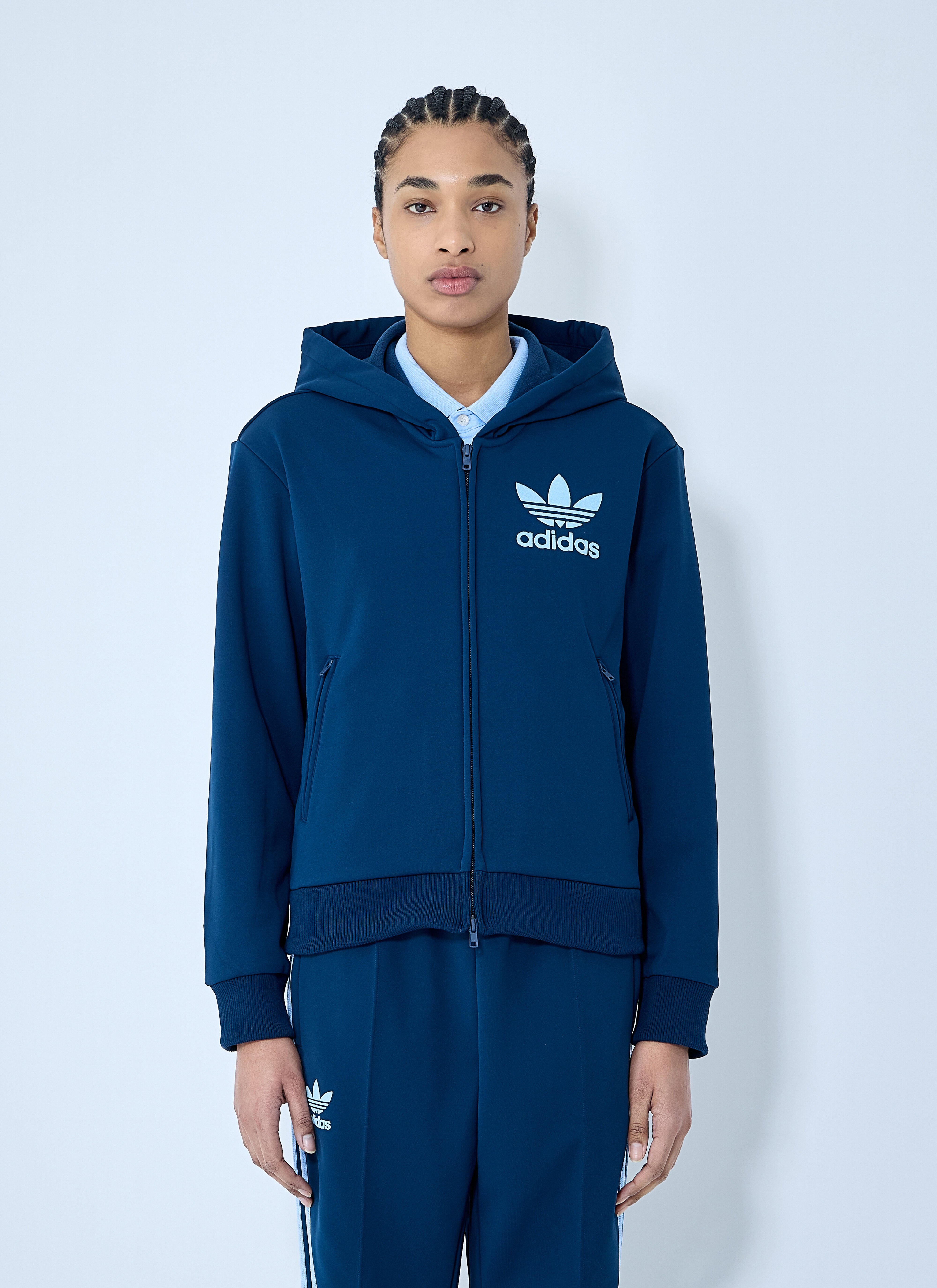 adidas Wales Bonner ジャージ L ネイビー アディダスウェールズボナー(adidasbyWalesBonner)ウィメンズジャージ