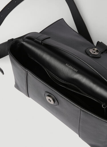 Balenciaga Hourglass XS Shoulder Bag Black bal0246030