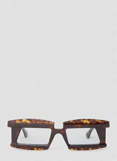 X21 Sunglasses Kuboraum X21 Sunglasses Brown kub0354006